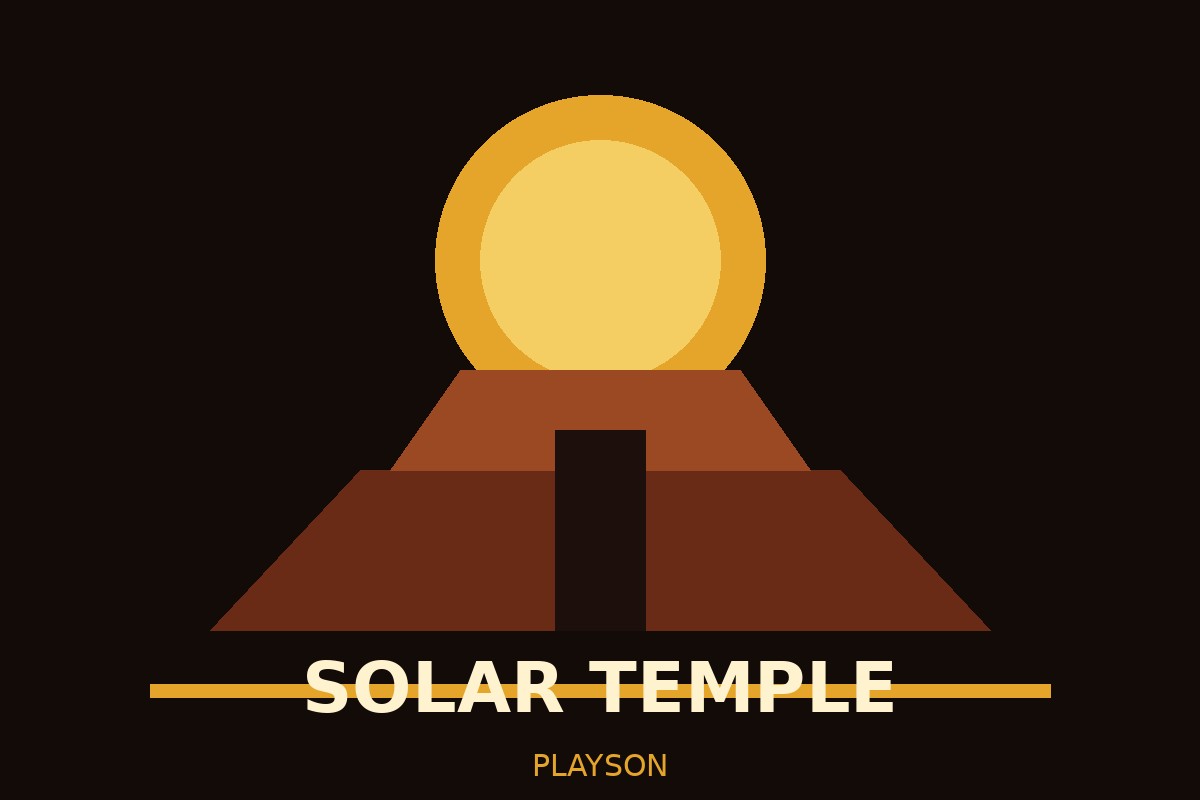 Solar Temple slot by Playson